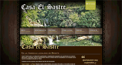 Desktop Screenshot of casaelsastre.net